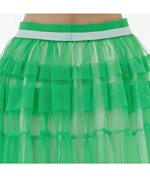 See-through Mesh Skirt